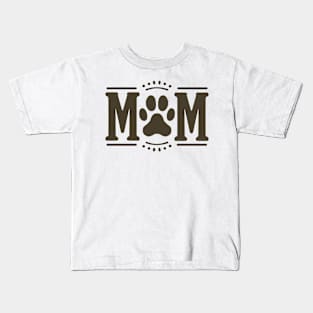 Paw-fect Mom for Light Tshirts Kids T-Shirt